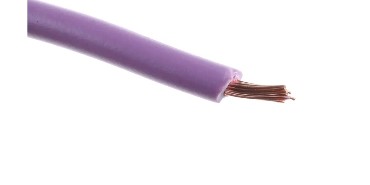 Tri-Rated Cable 0.5mm Violet